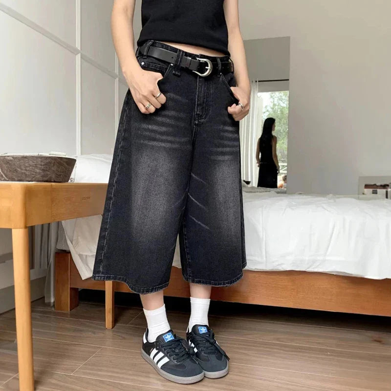 Baggy Denim Shorts