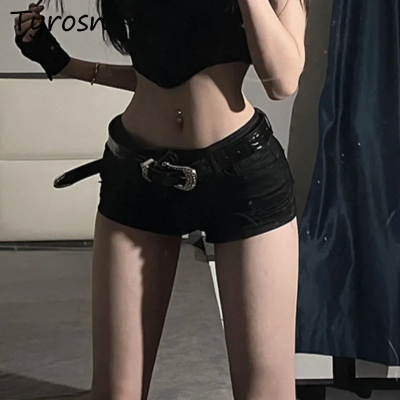 Black Mini Shorts