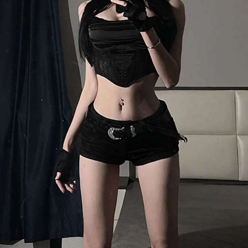 Black Mini Shorts