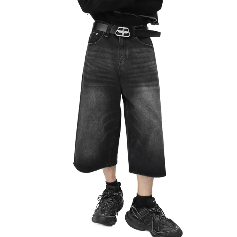 Baggy Denim Shorts