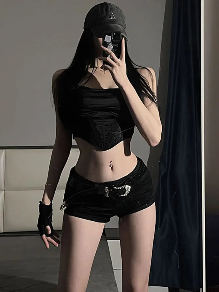 Black Mini Shorts