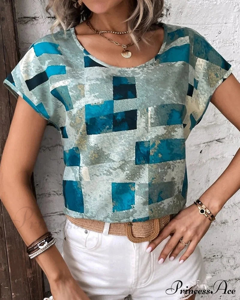 Geometric Design Tee