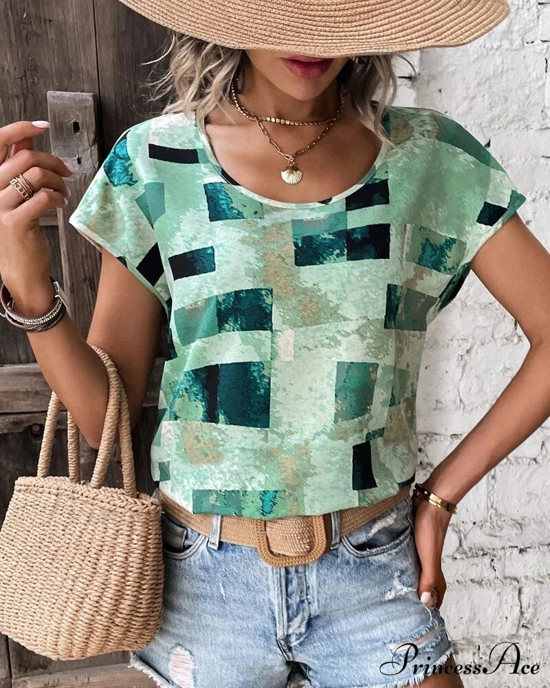 Geometric Design Tee