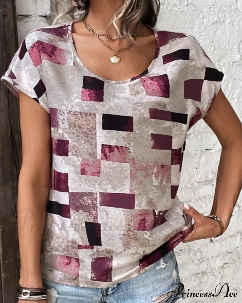 Geometric Design Tee