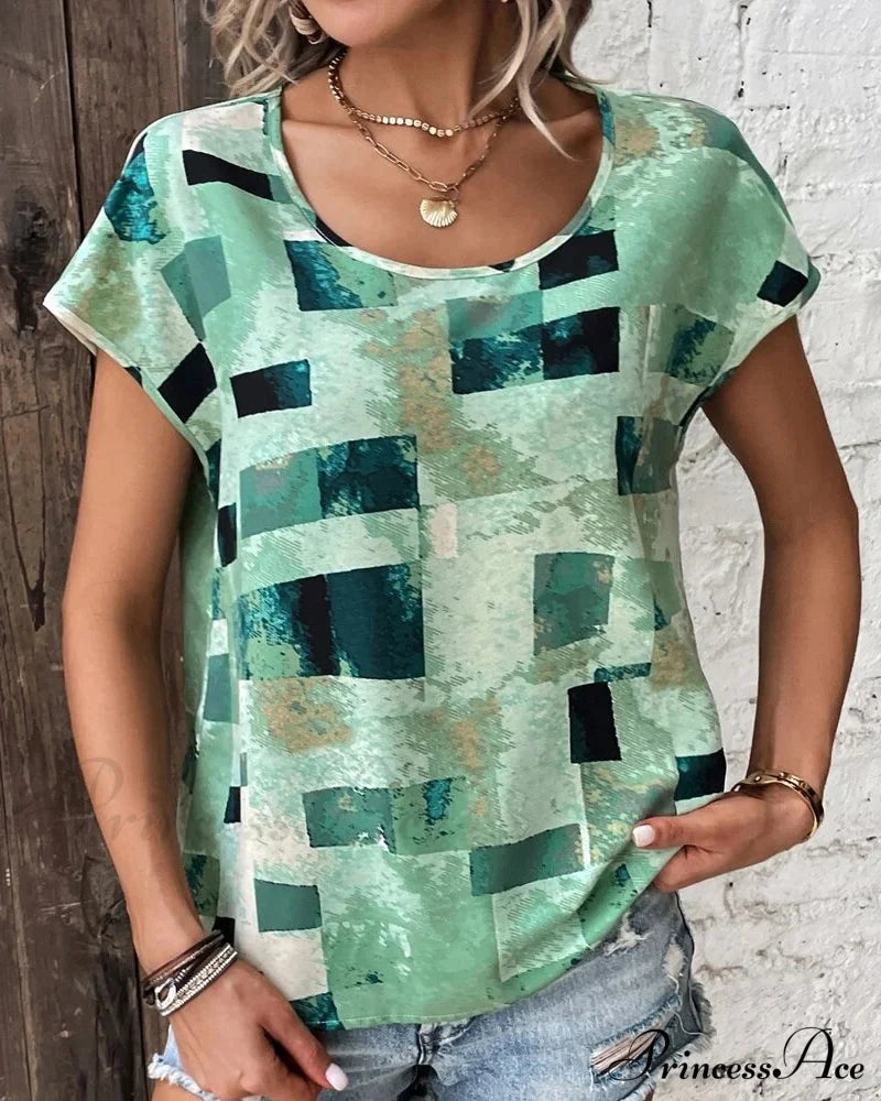 Geometric Design Tee