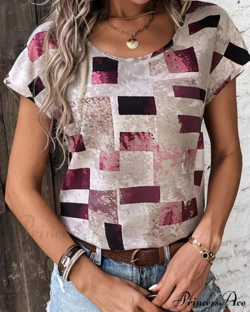 Geometric Design Tee