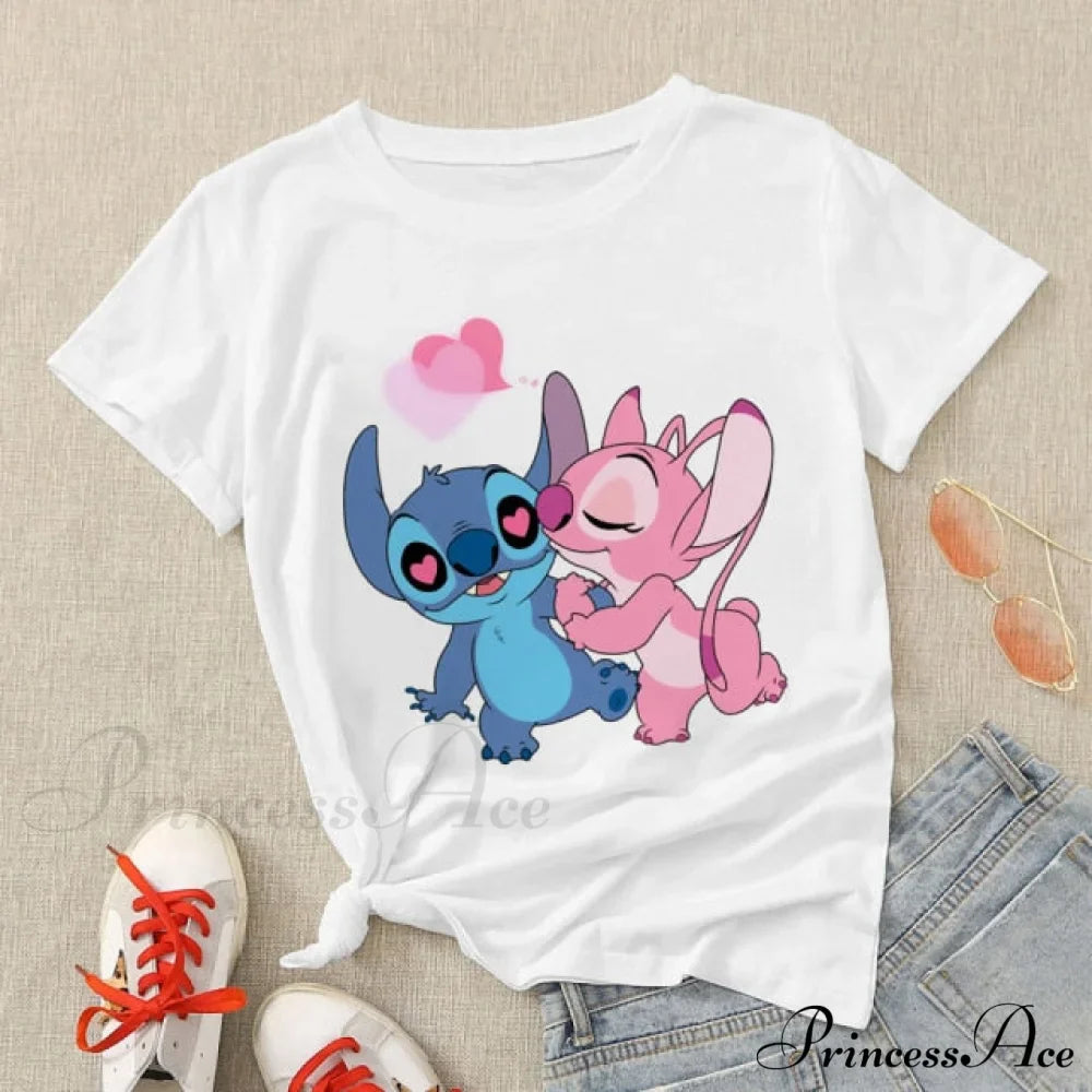 Lady Cute Print T-shirts