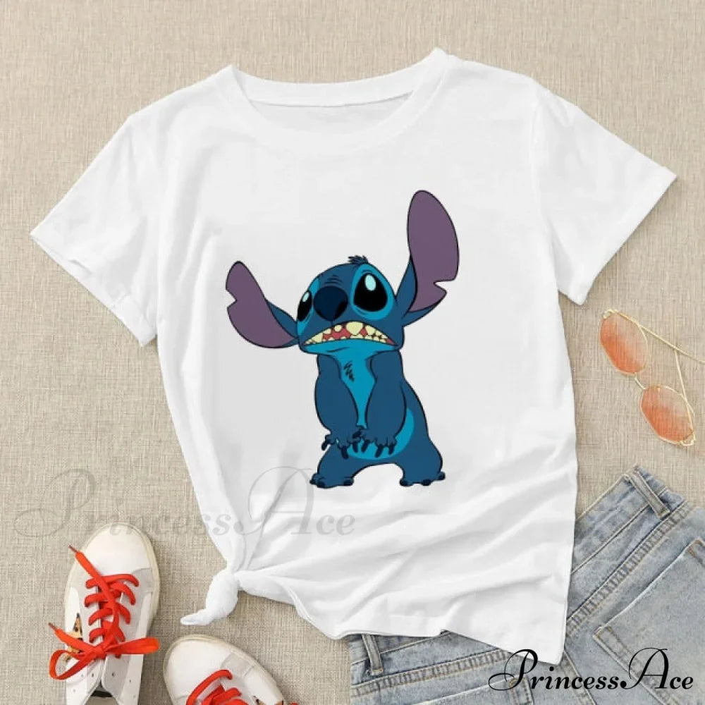 Lady Cute Print T-shirts