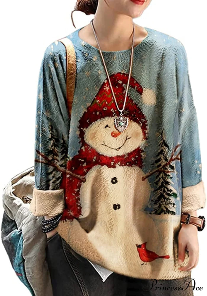 Women Oversized Pullover Casual Loose Long Sleeve Knit Sweater