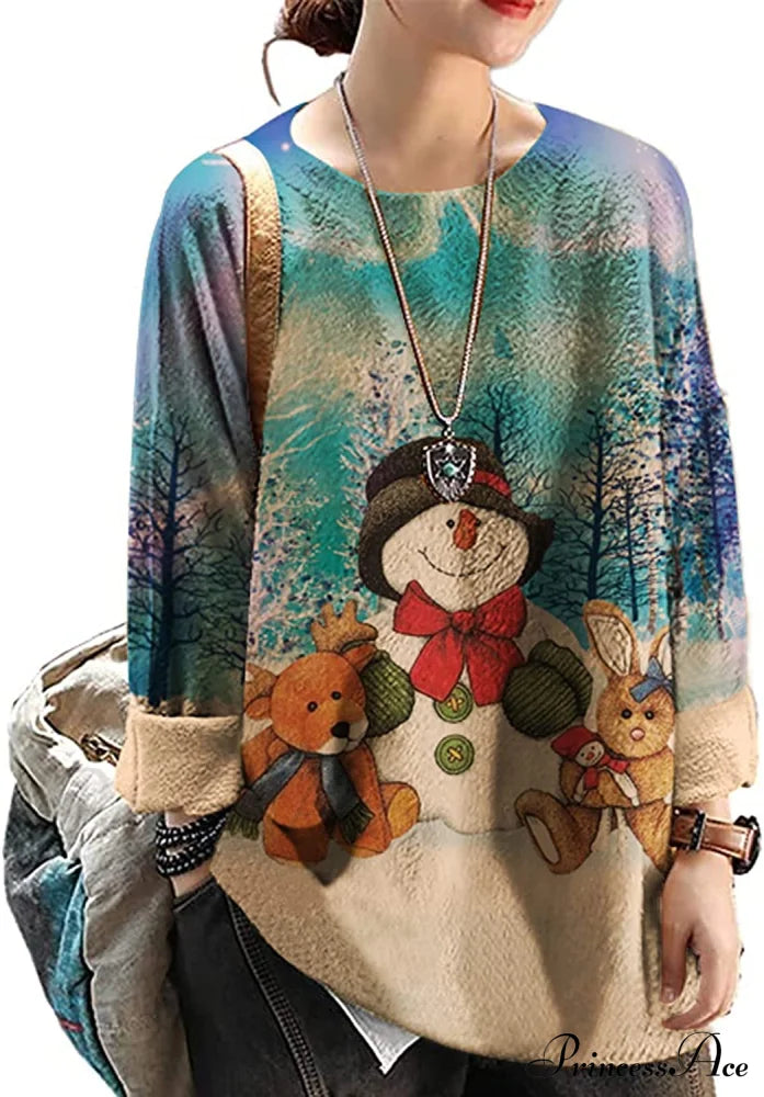 Women Oversized Pullover Casual Loose Long Sleeve Knit Sweater